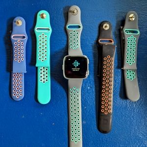Fitbit - Versa 2 Fitness Tracker + 4 Extra Bands
